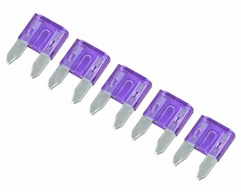 3 Amp Mini Blade Fuses (5 Per Pack)
